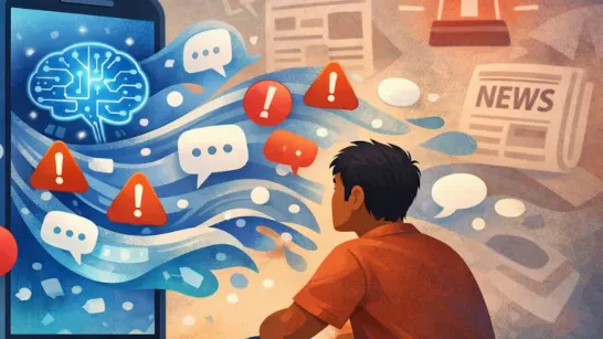 Désinformation dans le Triangle Nord : la littératie médiatique, clé face à l'intelligence artificielle.