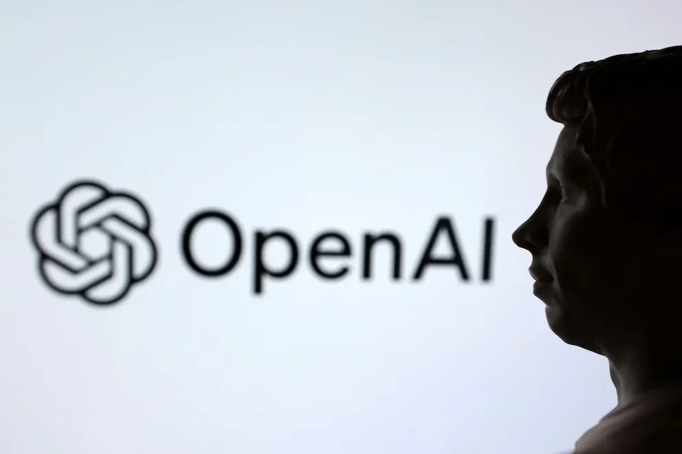 A 3D-printed miniature model of Sam Altman and OpenAI logo are seen in this illustration taken July 20, 2026. REUTERS/Dado Ruvic/Illustration