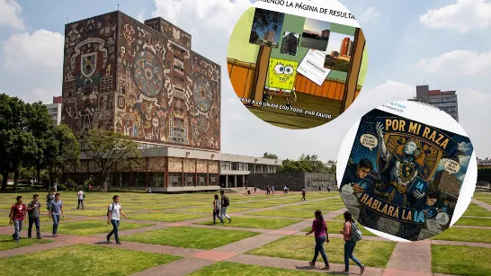 Voici les meilleurs memes laissés par la polémique sur l'examen d'admission de la UNAM.
