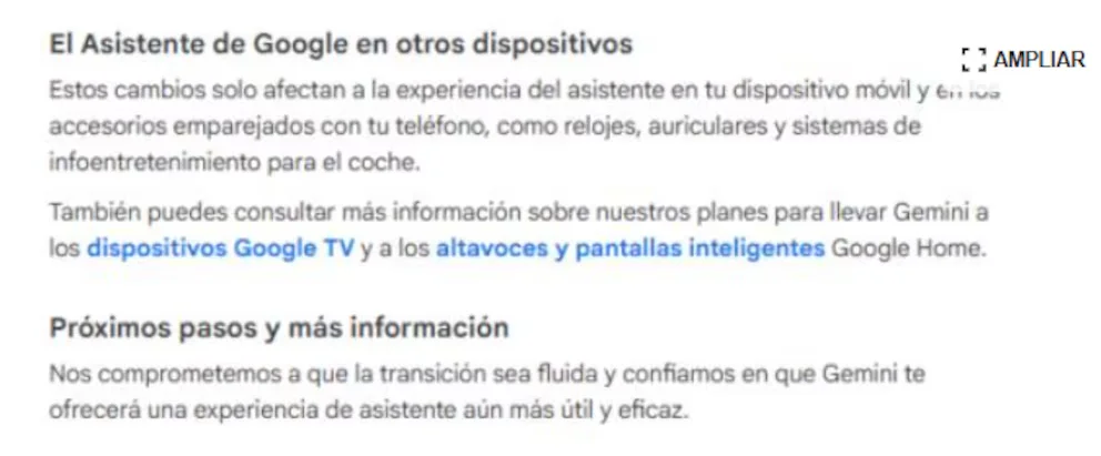 Google annonce quels dispositifs seront affectés par la suppression de son Assistant.