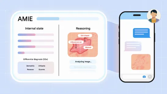 Google AMIE: ainsi fonctionne le plan de médecins robots pour des vidéoconférences en temps réel