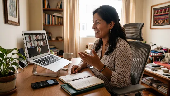 Ni bureau ni horaires fixes : les recherches que les Colombiens effectuent pour tenter de redéfinir leurs professions grâce à l'IA