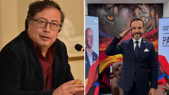 Petro a appelé « président illégitime » Abelardo de la Espriella devant les membres du Parlement européen : « En manipulant le vote de millions de Colombiens »