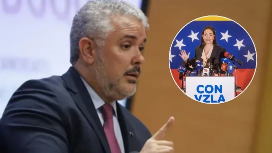 Iván Duque a demandé de fixer une date pour les élections au Venezuela et a réclamé des garanties pour María Corina Machado : « Le dictateur est tombé, mais pas la dictature ».