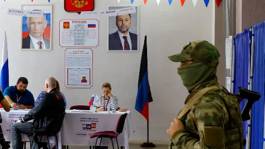 L'Ukraine a sanctionné 44 personnes pour l'organisation d'élections illégales dans les territoires occupés par la Russie.