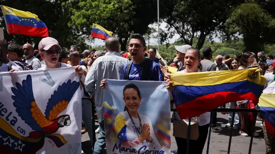 Le Commandement avec le Venezuela a convoqué une grande caravane pour exiger le retour de María Corina Machado et des élections en 2027.