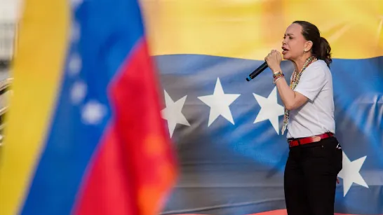 La plateforme de María Corina Machado a appelé à une mobilisation pour exiger la date des élections au Venezuela.