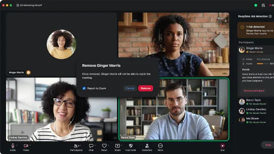 Zoom lance un détecteur de deepfakes pour enrayer les fraudes et les usurpations d'identité lors des appels vidéo.