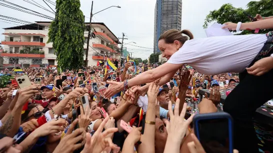 María Corina Machado promeut la journée nationale de manifestations pour exiger des élections présidentielles au Venezuela