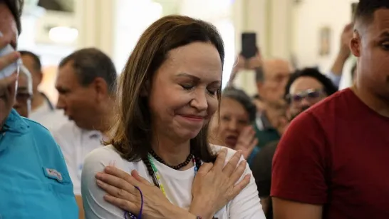 María Corina Machado serait rentrée au Venezuela par la Colombie après plusieurs tentatives infructueuses.