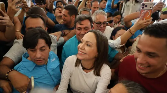 María Corina Machado a annoncé qu'elle est au Venezuela : « Je suis ici ; avec vous »