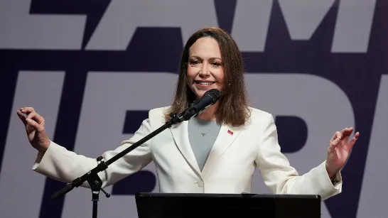 María Corina Machado : « Ma présence au Venezuela démontre que la transition avance »